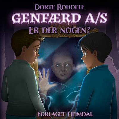 Genfærd A/S 2 – omslag til lydbogen af Dorte Roholte