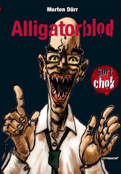 Alligatorblod – omslag til lydbogen af Morten Dürr