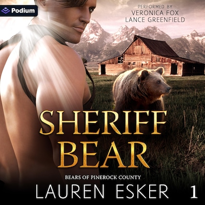 Sheriff Bear – omslag til lydbogen af Lauren Esker