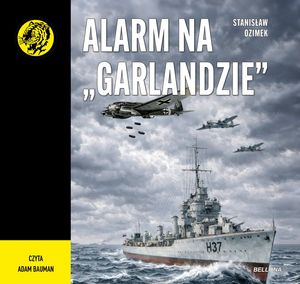 Alarm na Garlandzie – okładka audiobooka, autor Stanisław Ozimek