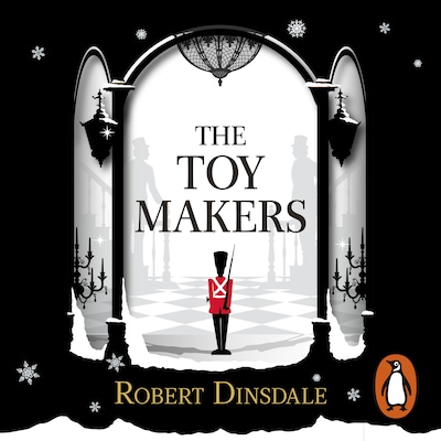 The Toymakers – omslag til lydbogen af Robert Dinsdale
