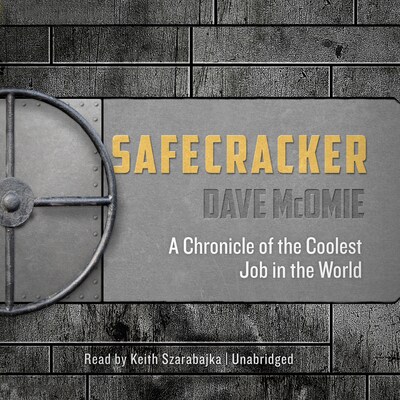 Safecracker – omslag til lydbogen af Dave McOmie
