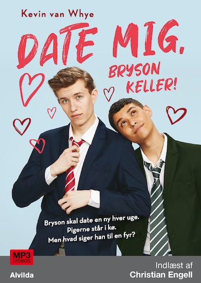 Date mig, Bryson Keller! – omslag til lydbogen af Kevin van Whye
