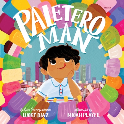 Paletero Man – omslag til lydbogen af Lucky Diaz
