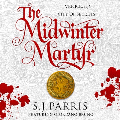 The Midwinter Martyr – omslag til lydbogen af S. J. Parris