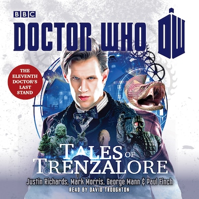Doctor Who: Tales of Trenzalore – omslag til lydbogen af Paul Finch, Justin Richards, George Mann