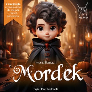 Mordek – okładka audiobooka, autor Iwona Banach