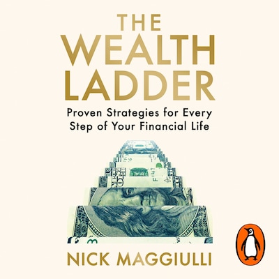 The Wealth Ladder – omslag til lydbogen af Nick Maggiulli
