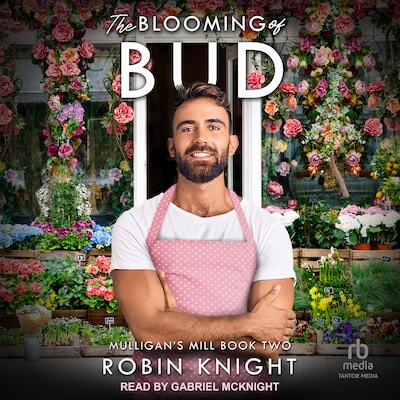 The Blooming of Bud – omslag til lydbogen af Robin Knight