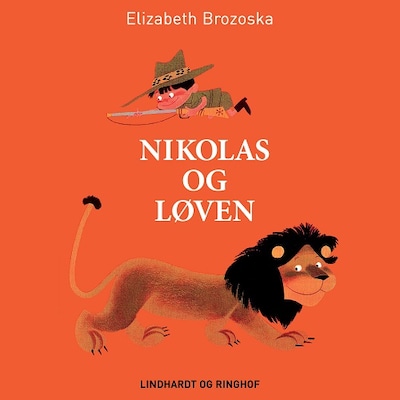 Nikolas og løven (tandlæge) – omslag til lydbogen af Elisabeth Brozoska