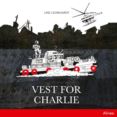 Vest for Charlie – omslag til lydbogen af Line Leonhardt