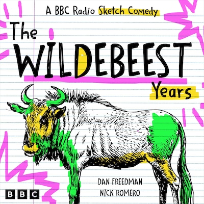 The Wildebeest Years – omslag til lydbogen af Dan Freedman, Nick Romero