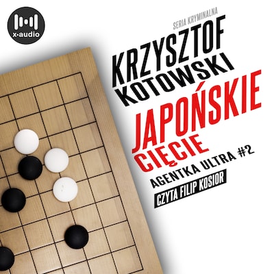 Japońskie cięcie – okładka audiobooka, autor Krzysztof Kotowski