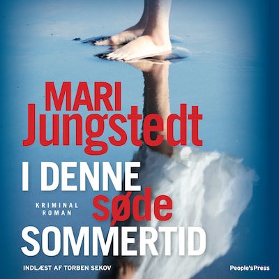 I denne søde sommertid – omslag til lydbogen af Mari Jungstedt