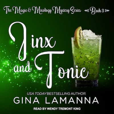 Jinx And Tonic – omslag til lydbogen af Gina LaManna