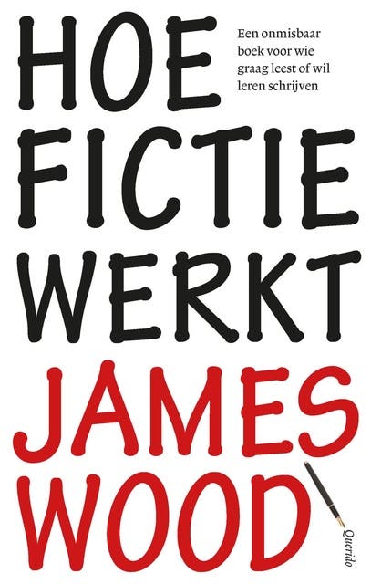 Hoe fictie werkt – omslag van het luisterboek van James Wood