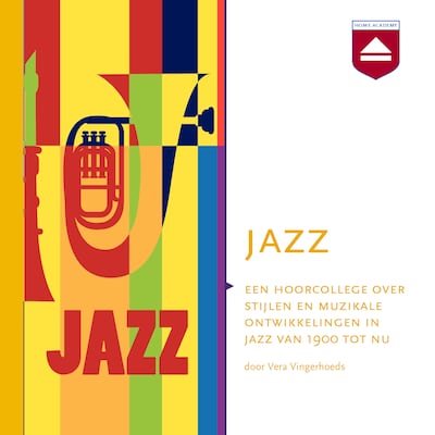 Jazz – omslag van het luisterboek van Vera Vingerhoeds