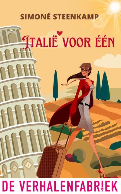 Italië voor één – omslag van het luisterboek van Simoné Steenkamp