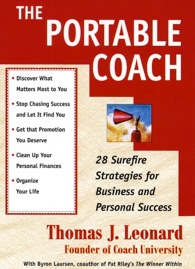 The Portable Coach – omslag til lydbogen af Thomas J. Leonard