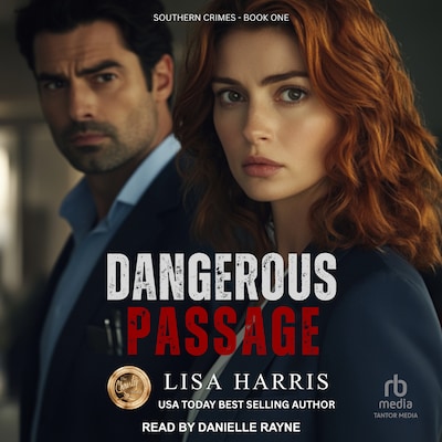 Dangerous Passage – omslag til lydbogen af Lisa Harris