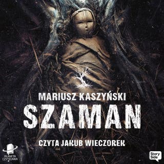 Szaman – okładka audiobooka, autor Mariusz Kaszyński
