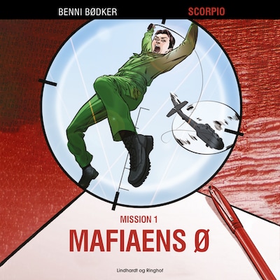 Mission 1. Mafiaens ø – omslag til lydbogen af Benni Bødker