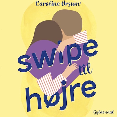 Swipe til højre – omslag til lydbogen af Caroline Ørsum