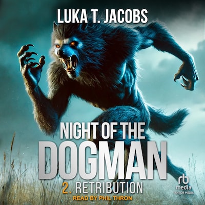 Night Of The Dogman – omslag til lydbogen af Luka T. Jacobs