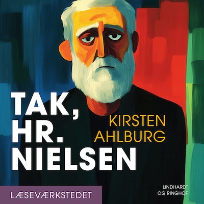 Tak, hr. Nielsen – omslag til lydbogen af Kirsten Ahlburg