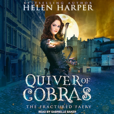 Quiver of Cobras – omslag til lydbogen af Helen Harper