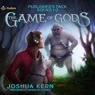 The Game of Gods: Publisher's Pack – omslag til lydbogen af Joshua Kern