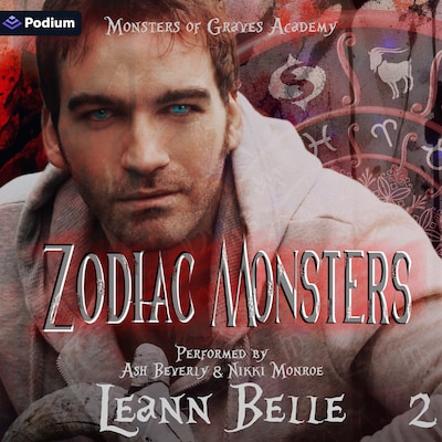 Zodiac Monsters – omslag til lydbogen af Leann Belle