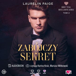 Zabójczy sekret. Brutal Billionaire – okładka audiobooka, autor Laurelin Paige