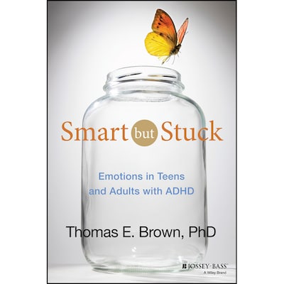 Smart But Stuck – omslag til lydbogen af Thomas E. Brown