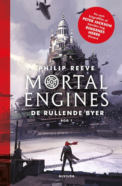 Mortal Engines 1: De rullende byer – omslag til lydbogen af Philip Reeve