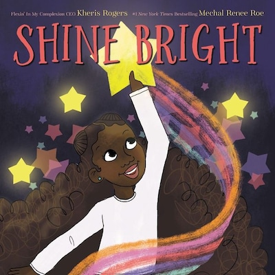 Shine Bright – omslag van het luisterboek van Kheris Rogers