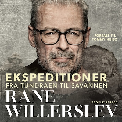 Ekspeditioner – omslag til lydbogen af Tommy Heisz, Rane Willerslev