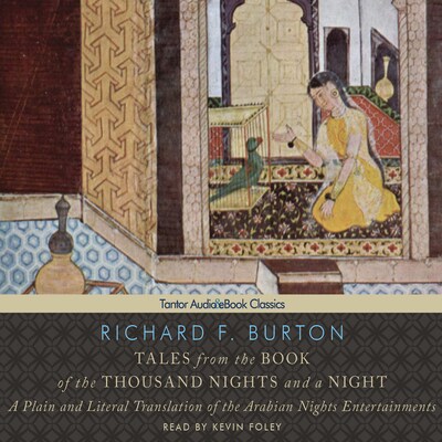 Tales from the Book of the Thousand Nights and a Night – omslag til lydbogen af Richard F. Burton