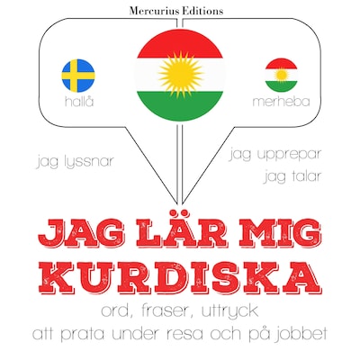 Jag lär mig kurdiska – omslag till ljudboken av JM Gardner