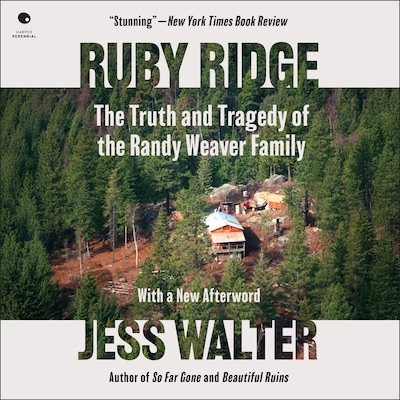 Ruby Ridge – omslag til lydbogen af Jess Walter