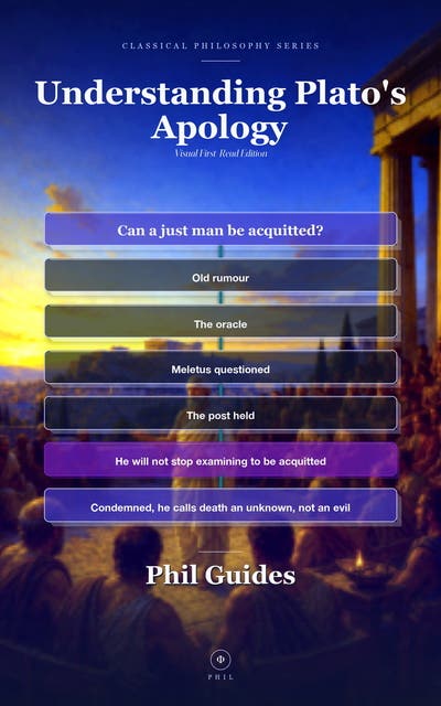 Understanding Plato's Apology: Visual First-Read Edition – omslag til lydbogen af Phil Guides