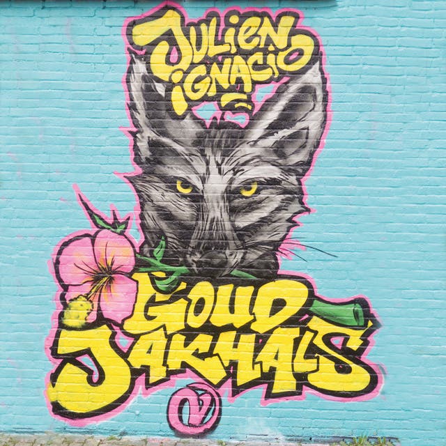 Goudjakhals: Sounds of Freedom – omslag van het luisterboek van Julien Ignacio