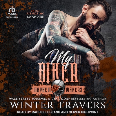 My Biker – omslag til lydbogen af Winter Travers