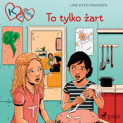 K jak Klara 17 - To tylko żart – okładka audiobooka, autor Line Kyed Knudsen