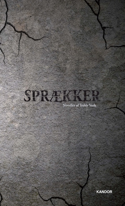 Sprækker – omslag til lydbogen af Teddy Vork