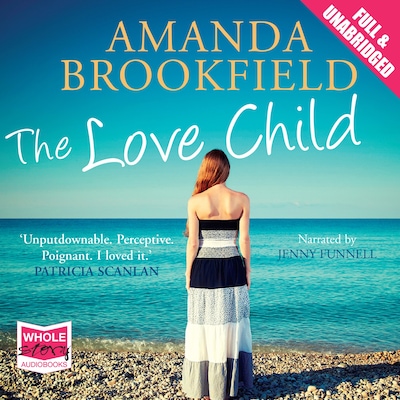 The Love Child – omslag til lydbogen af Amanda Brookfield