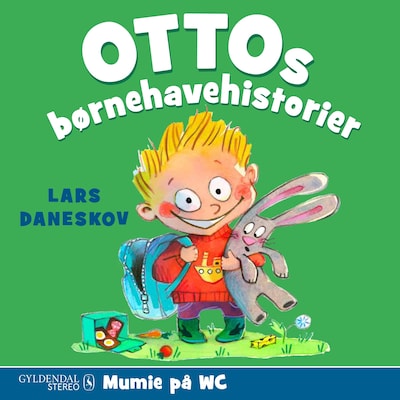Ottos børnehavehistorier - Mumie på WC – omslag til lydbogen af Lars Daneskov