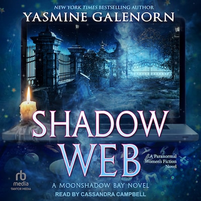 Shadow Web – omslag til lydbogen af Yasmine Galenorn