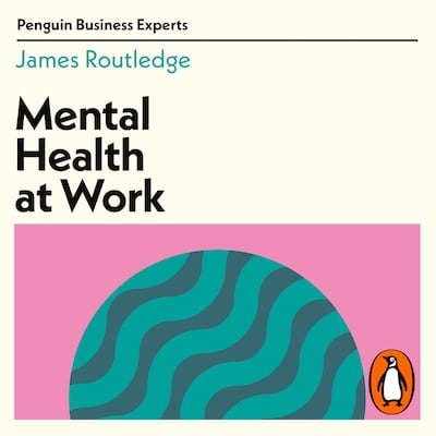 Mental Health at Work – omslag til lydbogen af James Routledge
