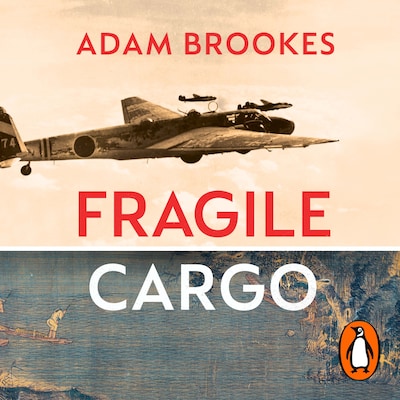 Fragile Cargo – omslag til lydbogen af Adam Brookes
